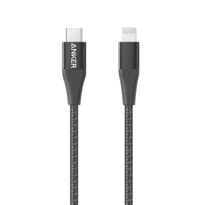 کابل تبدیل USB-C به لایتنینگ انکر مدل PowerLine Plus II طول 0.9 متر    series 3